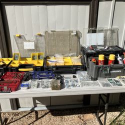 🧰 COMPLETE TOOL & HARDWARE SET HALF OFF TODAY!– RIDGID DRILL, BITS, FASTENERS, ORGANIZERS, & MORE