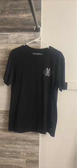 Psycho Bunny Black Graphic T-Shirt