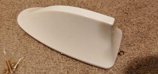 White Shark Fin Antenna AM FM 3M