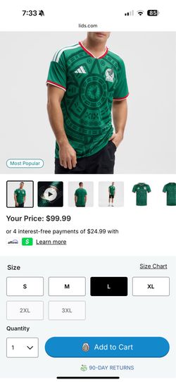 Mexico Jersey National Team 2026