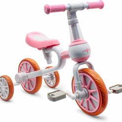 New 3-in-1 Kids Tricycle For Two To Four Year Olds