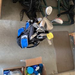 Golf Clubs & Bag