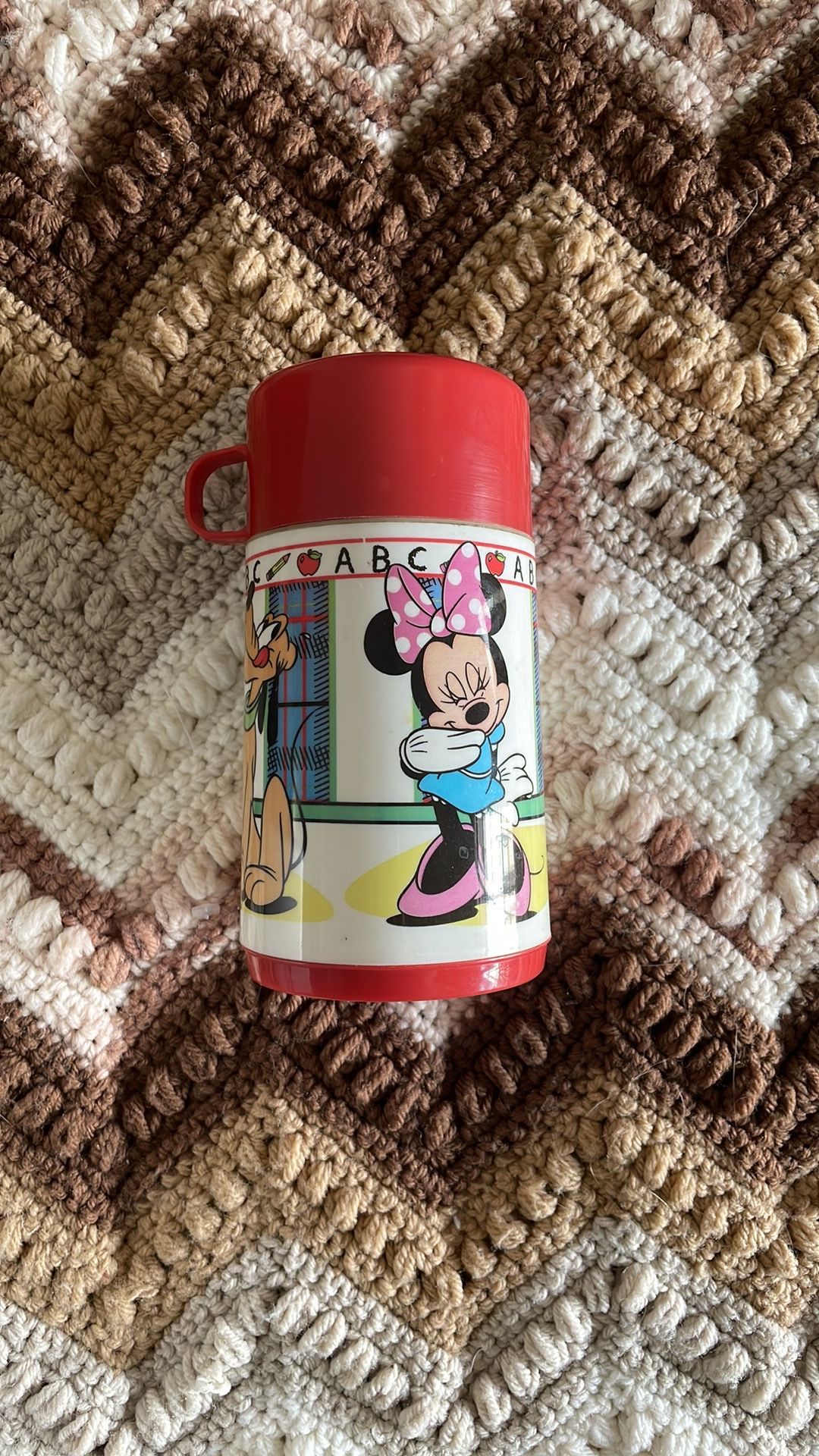 Disney Thermos: Mickey, Minnie, Pluto