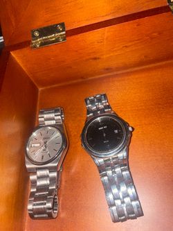 Silver Seiko Men Watches