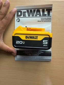 DEWALT DCB205 20V MAX XR 5.0Ah Battery – Genuine OEM