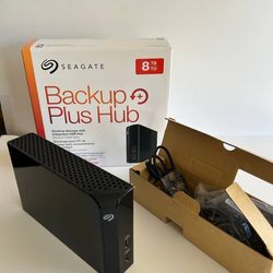 8TB Seagate Backup Plus Hub - Excellent Condition, NO BOX!!!