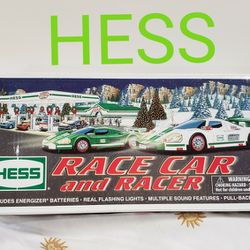 Hess Race Car And Racer New!