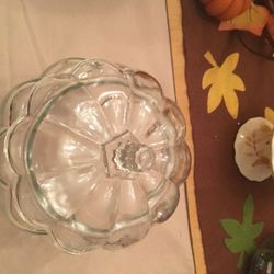 Pumpkin glass decanter by anchor hocking