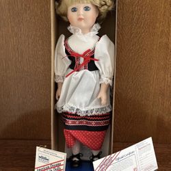 American Dream Porcelain Doll Ellis Island Collection 
