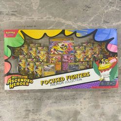 Pokémon Focused Fighters Premium Collection Box