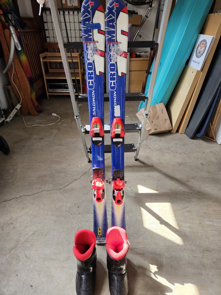 Kids Salomon CrossMax T 120 Skis
