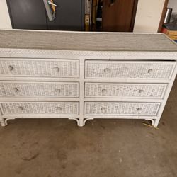 Wicker Dresser 