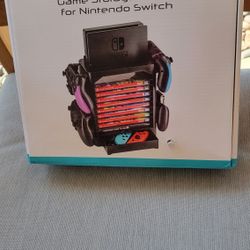 Nintendo Switch Game Storage Tower,  NEW 