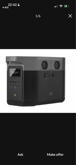 Ecoflow delta max 2000 power station