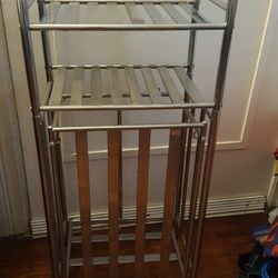 Kitchen Self With Pull Out Trash Bin 