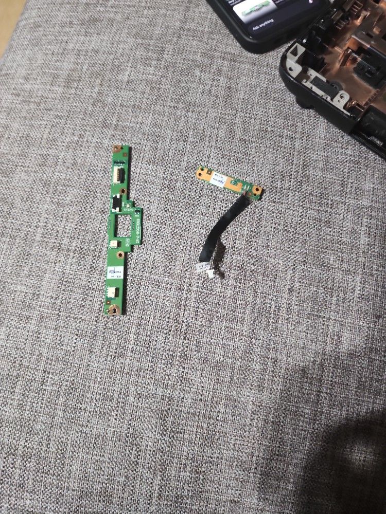 Toshiba Laptop Power Button Board
