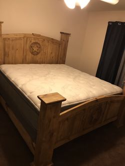 BRAND NEW 4 PIECE RUSTIC BEDROOM SET