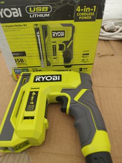 Ryobi stapler niler kit
