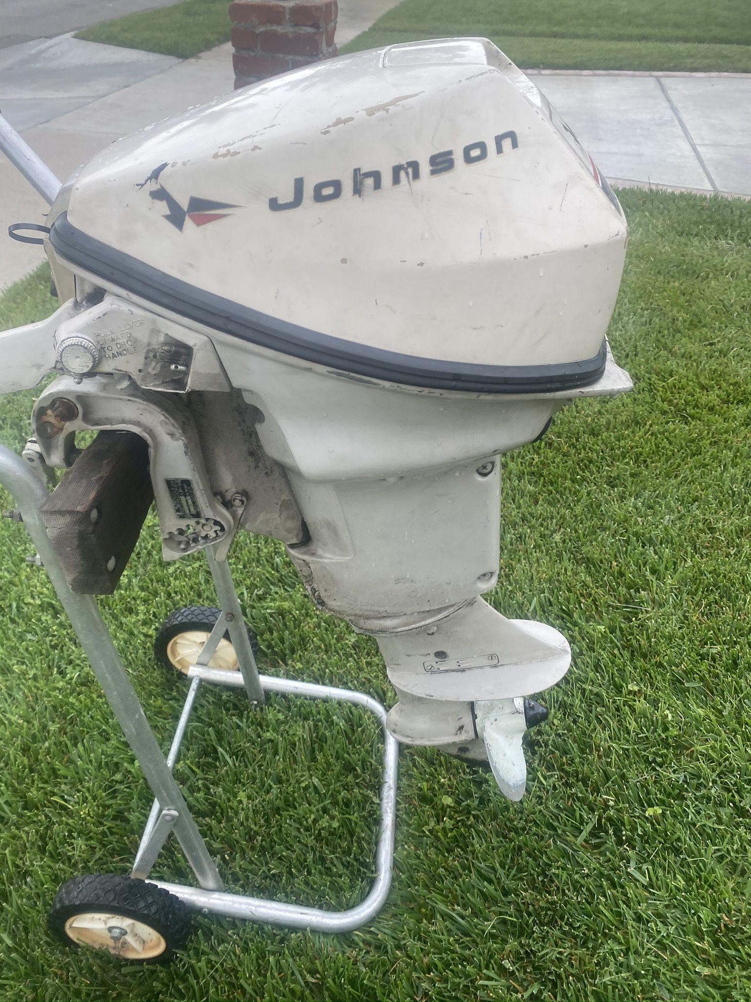 Johnson 10 HP 2 Stroke Short Shaft