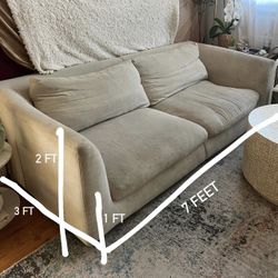 Beige couch