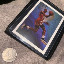 Jordan 1990 #358 nba Hoops card. 