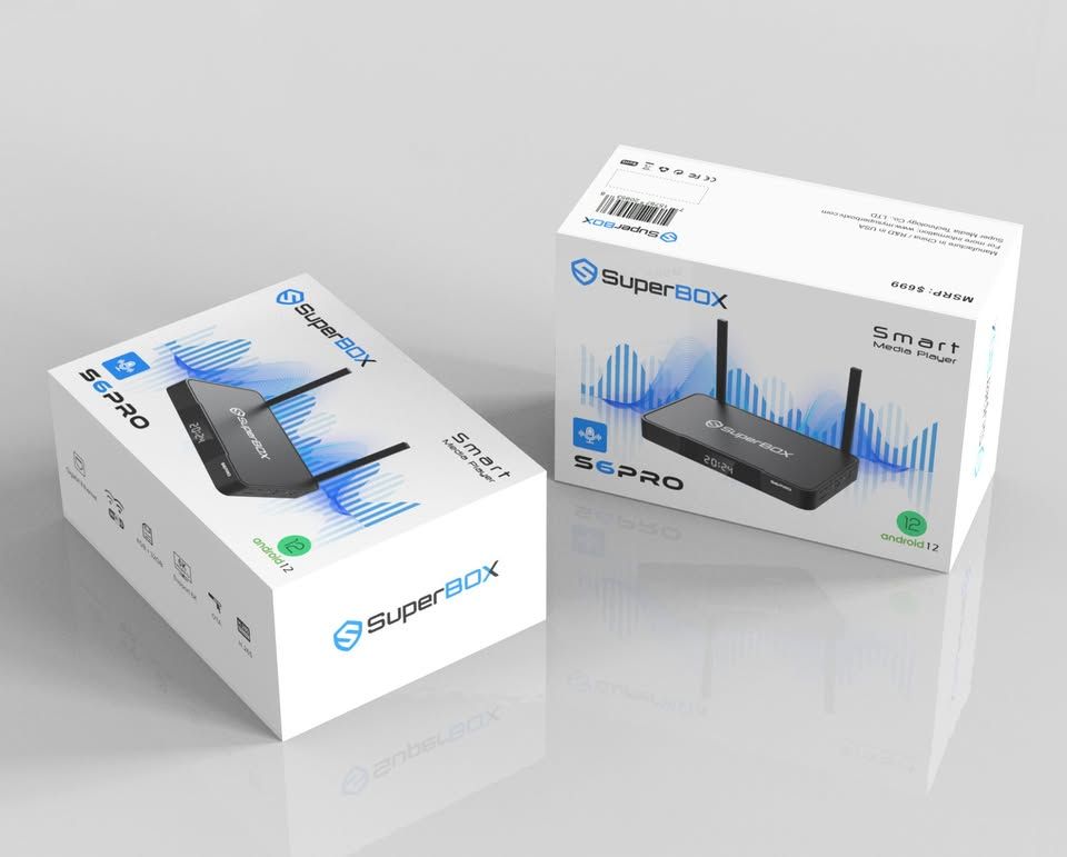 SuperBox S6 Pro, S6 Max, and S6 Ultra – Sealed Units in Original Packaging