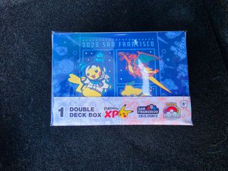 Pokemon double deck box San Fransico worlds exclusive
