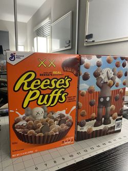 reeses puffs kaws