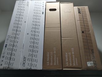 Acer, LG Monitors 