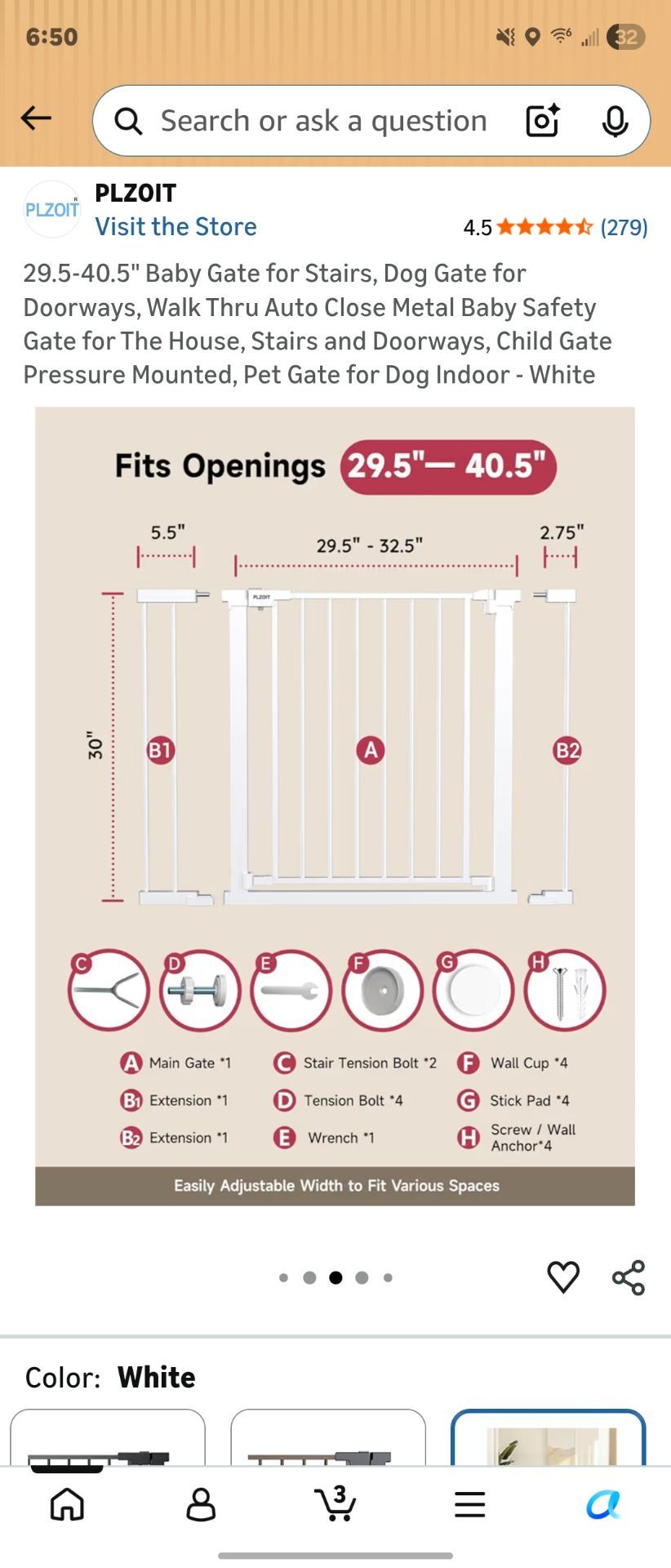 Baby gate/ Safety gate