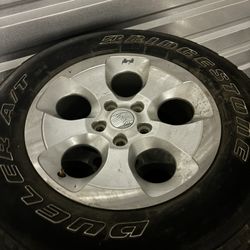 Jeep Wheels Almost New 