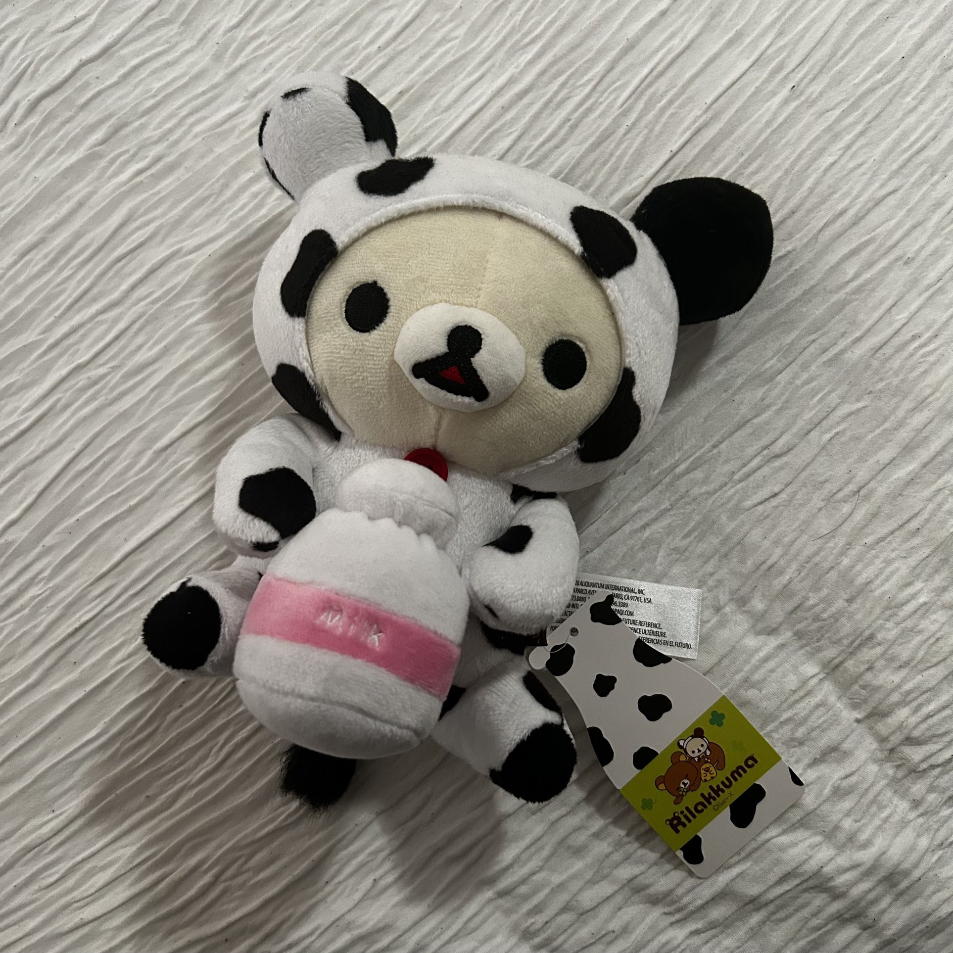 Rilakkuma Cow Plush