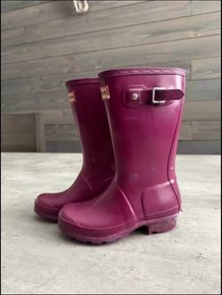 Hunter rain boots size 13/1