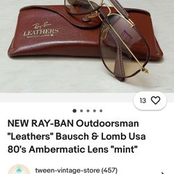 Ray Ban Sunglasses brand new.Original cost 600. For sale 275