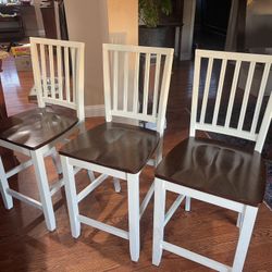 3 Counter Height Stools