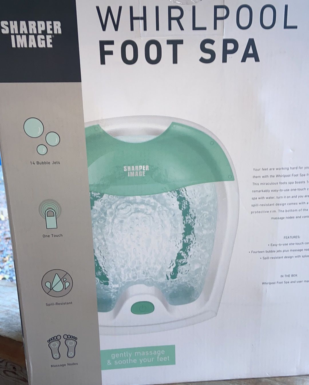 Brand New Foot Spa With Bubble Jets & Massage