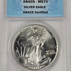 1989 Silver Eagle Ms70