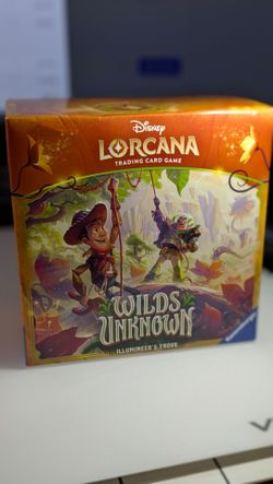 Disney Lorcana Wilds Uknown Illumineer's Trove – Factory Sealed / Mint