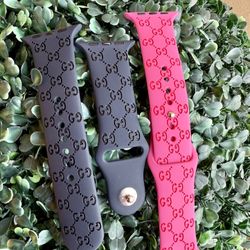 Silicone Apple Watch Bands GG