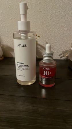 Anua oil cleanser anua niacinimide serum