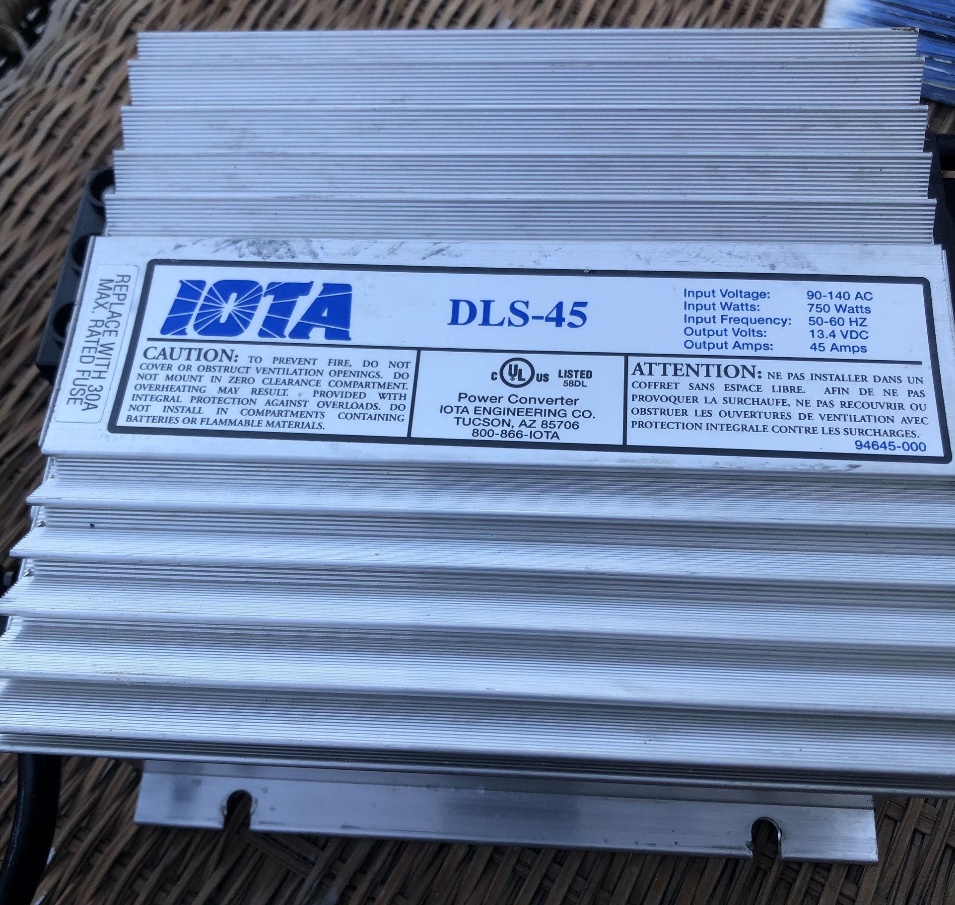 Rv Power Converter
