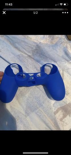 Blue ps4 grip