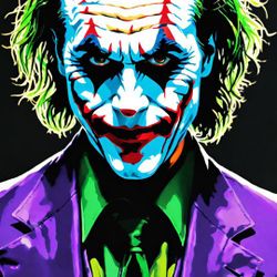 The Joker Movie Art Print Poster