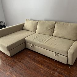 Sleeper Sofa with Storage