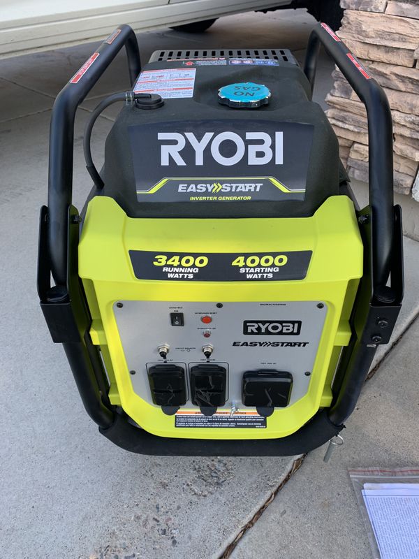 Ryobi 4000 watt inverter generator for Sale in Surprise, AZ - OfferUp