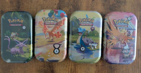 4x Pokémon TCG: 30th Celebration Mini Tins