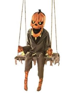 Vintage Halloween Life-size Pumpkin Nester