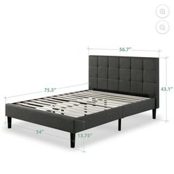 Zinus Lottie Queen Bed Frame