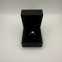 VVS1 Engagement Ring Moissanite 