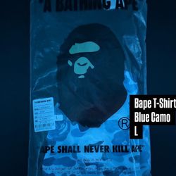 Bape T-Shirt Authentic Large